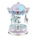 Tonsee® Merry-Go-Round Music Box Christmas Birthday Gift Carousel Toddler Toys (Blue)