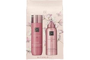 Rituals The Ritual of Sakura Ultimate Nourishment Kit with Shower Oil 75ml and Body Lotion Mousse 50ml, Beauty Gift Set