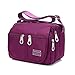 Produktbild Wasserdicht Umhängetasche, Tezoo Outdoor Schultertasche aus Erstklassigem Oxford Klassic Große Kapazität Ultra Leicht Verschleißfest Tasche für Reisen Sport Ausflug Arbeit Lila