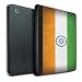 Produktbild STUFF4 PU-Leder Hülle/Case/Brieftasche für Apple iPad 2/3/4 tablet / Indien/Indisch Muster / Asien Flagge Kollektion
