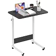 Haloyo® Scrivania per computer mobile regolabile in altezza con rotelle