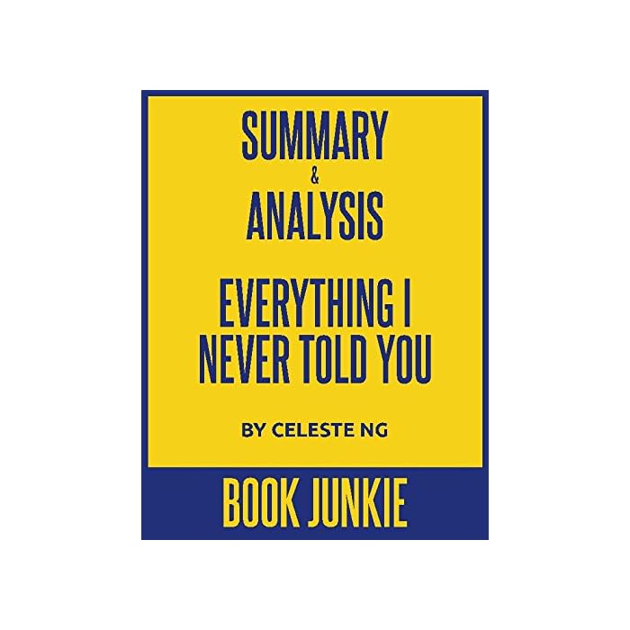 Buy Summary & Analysis Everything I Never Told You by Celeste Ng