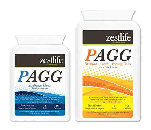 PAGG STACK by Zestlife Three Month Supply- Pagg Stack as featured in Tim Ferris 4 hour body workout book. Zestlife's PAGG NEW FORMULA!!