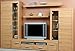 Produktbild Anbauwand Kernbuche dekor, Wohnzimmerschrank, TV-Wohnwand Kernbuche - (1537)