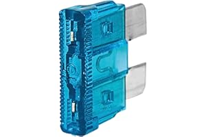 Turbocar - Lot de 10 fusibles Voiture - Composé de: 9 fusibles enfichables & 1 fusible Verre - 9 fusibles enfichables: 1 x 30A,1 x 25A,2 x 20A,2 x 10A,1 x 7.5A,2 x 15A et 1 fusible Verre Radio de 5A