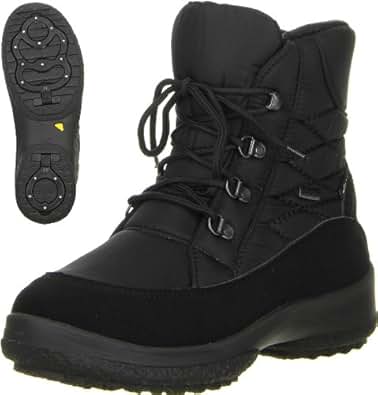 botte avec crampon retractable