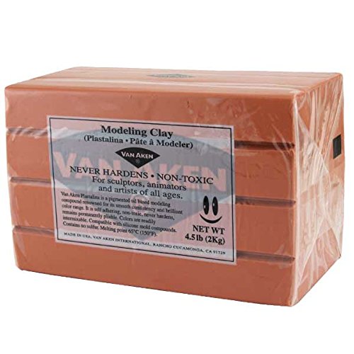 VAN AAKEN MODELING CLAY 4.5LB FLESH by Van Aaken