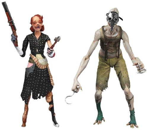 Bioshock 2 - Splicer Ladysmith & Crawler pack 2, figuras de 18 cm (Neca NEC0NC44931)