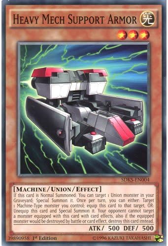 SDKS-EN004 1st Ed Heavy Mech Support Armor Common Card Seto Kaiba Yu-Gi-Oh Single Card
