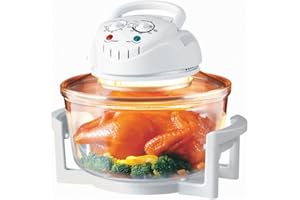 TRÉBOL ADVANCE Four à convection halogène 1400 W 18 litres avec anneau d'extension et accessoires multifonctions