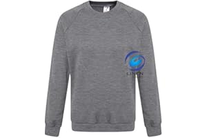 Lyallpur Kids Children Unisex School Uniform Plain Fleece Sweat Jumper Pullover