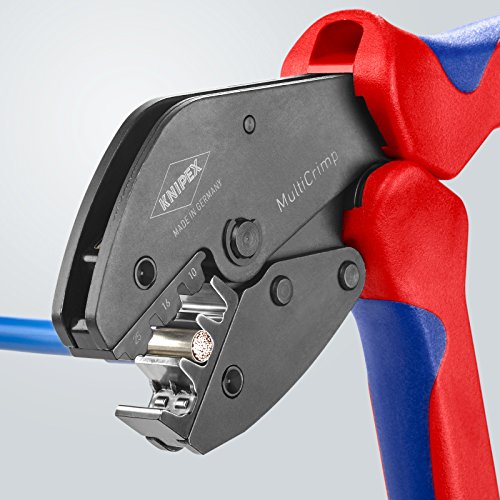 Knipex 97 33 02 MultiCrimp – Crimpzange mit 5-fach-Wechselmagazin - 4