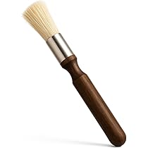 Becho Siebträgerbürste Für Kaffee - Massivholzgriff Für Espressomaschinen Reinigung