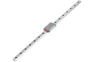 MGN12H Mini prowadnica liniowa, 250/300/400/500/550 mm, liniowa prowadnica przesuwna z blokiem MGN12H do drukarki DIY i maszyny CNC (400 mm)