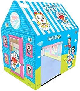 Mahi Enterprise? Jumbo Size Extremely Light Weight , Water Proof Kids Play Tent House for 10 Year Old Girls and Boys (DOREMON)