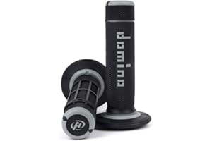 Unbekannt Domino Griffgummi Offroad rechts D.22mm. L.118mm geschlossen schwarz A02041C7170