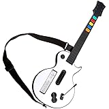 Guitar Hero Wii Contrôleur, Wireless Pro Wii Guitare pour Nintendo Guitar Hero et Rock Band, Wii Guitare Sans Fil Controller 