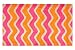Produktbild LifeStyle-Mat Designer Fussmatte Haustür - Fussmatten rutschfest und waschbar - Schmutzfangmatte / Fussabstreifer - ORANGE 67x110cm