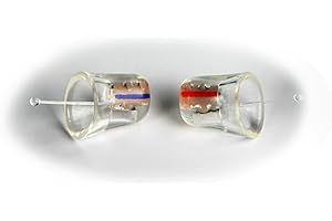 EARasers US Músicos Tapones para los Oídos para Conciertos – Reutilizables Tapones para los Oídos Protección Auditive para Djs, Bateristas, Festivals – Reducción de Ruido 19dB (pequeño)