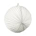 Produktbild Papierlaterne Laterne Lampion weiß 40cm Durchmesser 6 Stück Palandi®