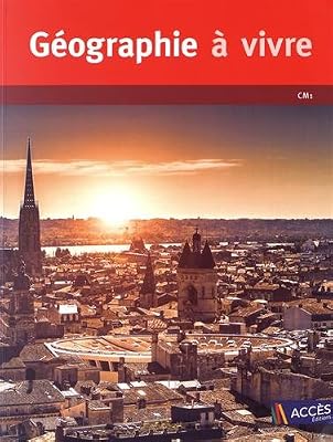 Géographie à vivre CM1 (1DVD)