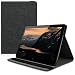 Produktbild kwmobile Huawei MediaPad T5 10 Hülle - Tablet Cover für Huawei MediaPad T5 10 - Case Stoff Design Dunkelgrau
