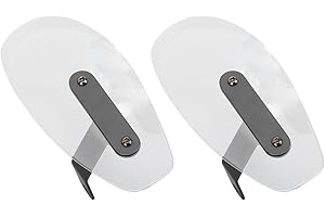 Aramox Motorcycle Hand Guard Reduce Wind Resistance Universal Fit for Most Motorcycles Electric Bike Black Minimize Wind Fatigue and Protect Your Hands with These Hand Guards