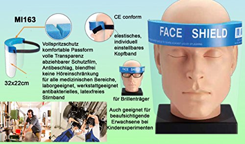 15 Stück Vollsichtschutzbrille Arbeitsbrille Gesichtsschutz Augenschutz Schutzbrille - 3