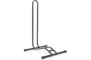 Toboli Mobiler Fahrradständer für EIN Fahrrad bis 60mm Reifenbreite Montageständer Bodenständer für Reparatur, Montage usw.