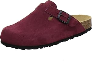 AFS-Schuhe 2900 Chaussons confortables pour femme, bout fermé, sabots en cuir, fabriqués en Allemagne