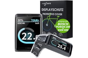 i-LEFANTE Schutzhülle Set für Bosch Purion 200 Display (BRC3800) & Kiox 500 Display (BHU3700) - Displayschutz vor Kratzern, Stößen - Ebike Zubehör