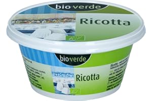 BIOVERDE Ricotta Italienischer Bio-Molkenkäse 6 x 250 gr