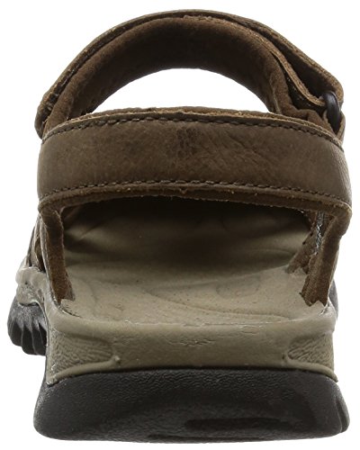 Keen Rose Leather Damen Sandalen Dark Earth - 2