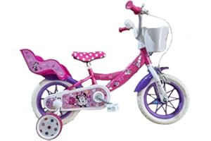 Tecnobike Shop Bici per Bambina Bicicletta Denver Minnie - Taglia 12 pollici
