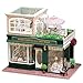 Produktbild Yishelle DIY aus Holz Puppenhaus handgefertigte Miniatur Kit-Kaffee & Konditorei Modell & Möbel für kreative zusammengebaute Geburtstagsgeschenk