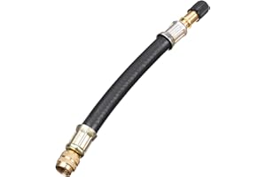 FANGBOJIE Ventilverlängerung Autoventil,Adapter Ventilverlängerung 100mm Flexible Gummi,Universal Flexible Tire Valve Extenders, 2025 Neu Reifenventilverlängerungen für Auto Motorrad Rennrad Fahrrad (1 STK)