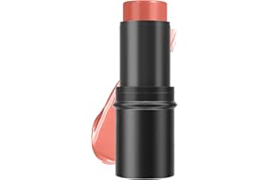 GEEWHILE Cream Blush Stick, Contour Stick，3-in-1 Cheek Blush & Lip Tint & Eyeshadow Lightweight Hydrating Multi-Stick Blush Easy To Use On The Go，Blushers for cheeks (#06)
