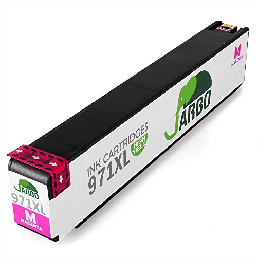JARBO Kompatibel 970XL 971XL Tintenpatronen Hohe Kapazität kompatibel mit Officejet Pro X451dn X451dw X476dn X476dw X551dw Drucker (1 Schwarz,1 Cyan,1 Magenta,1 Gelb) - 4
