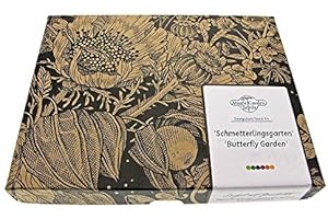 MAGIC GARDEN SEEDS Giardino delle farfalle - set regalo di semi con 5 piante da fiore ricche di nettare che le farfalle amano visitare