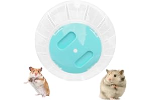 JVHLOV Dwarf Hamster Ball, Small Animal Activity Toy, Pet Mouse Mice Gerbil Exercise Wheel Toy, Blue, 14.5cm/5.71inch diameter
