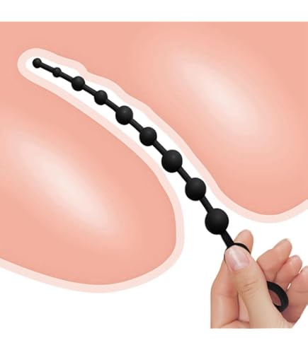 Anal-Perlenkette in Violett