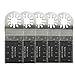 Produktbild EEvER Multitool-Werkzeugzubehör Bi-Metall Sägeblatt, 5 Stück 35 mm Bimetall Klingen oszillierende Multitool Sägeblätter