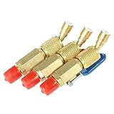 3PCS codificaron R410A R134A válvulas cerradas.
