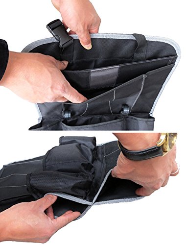 Auto Rücksitz Organizer & Kinder Spielzeug Storage & Sitzrückenprotektor, Mehrzweck und Umweltfreundlich Material Auto-Organisator / Leicht zu Berühren und Bekommen, Was Sie Wollen / Must Haben für Baby Reise Zubehör - 5