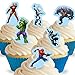Produktbild Cakeshop 12 x Vorgeschnittene und Essbare Aufrecht Stehende Marvel Spiderman Kuchen Topper (Tortenaufleger, Bedruckte Oblaten, Oblatenaufleger)