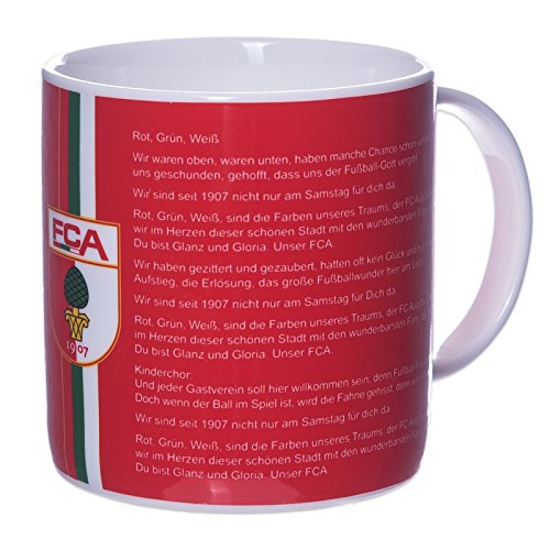 Preisvergleich Produktbild FC Augsburg Porzellanbecher "Hymne"