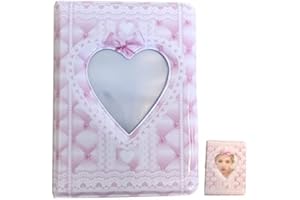 FOPYTU Mini Kpop Photocard Holder Book Photo Photocard Album Collegy Book Kpop Photocard Binder Photo Card Thopent