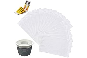Jiusion Pack de 30 Chaussettes de Skimmer de Piscine, Pack Savers Pool and Spa Perfect pour filtres, paniers et Skimmers