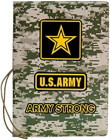 YIUHART Plastic Passport Holder Cover for Travel (Army Pattern)