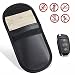 Produktbild howiseacc KFZ Schlüssel Signal Blocker, Keyless Entry FOB Guard Signal blockieren Tasche, anti-tracking anti-spying Handy GPS RFID-Signal Blocker Tasche, Kreditkarte Schutz Fall, WiFi/GSM/LTE/NFC/